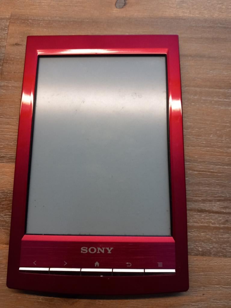 Sony E-reader PRS-T1 met accessoires, Ophalen, 6 inch of minder, 4 GB of minder, Sony