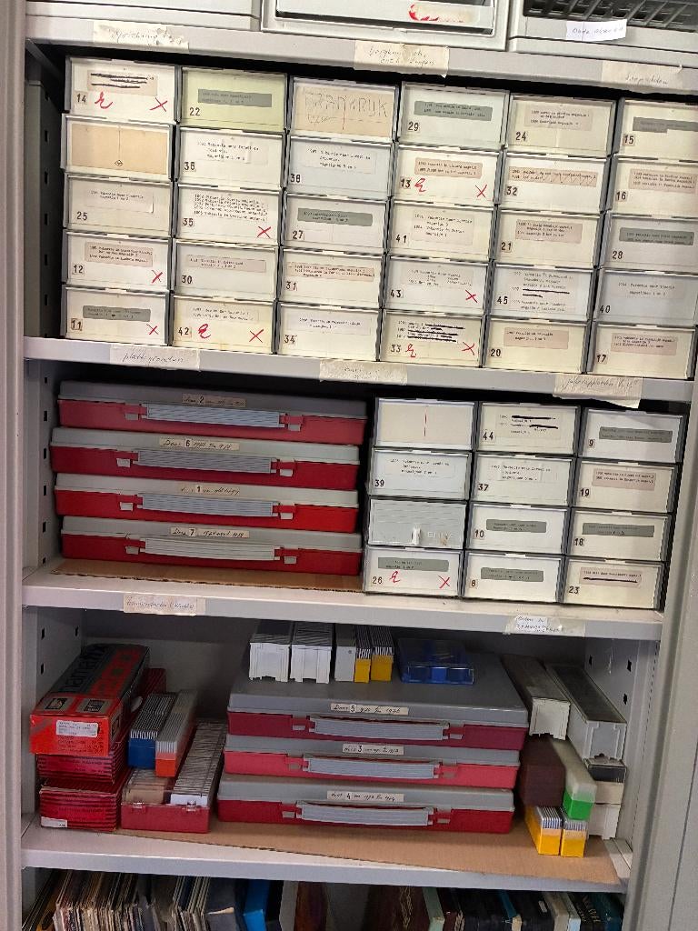 Verzameling dia's, Ophalen of Verzenden, Gebruikt