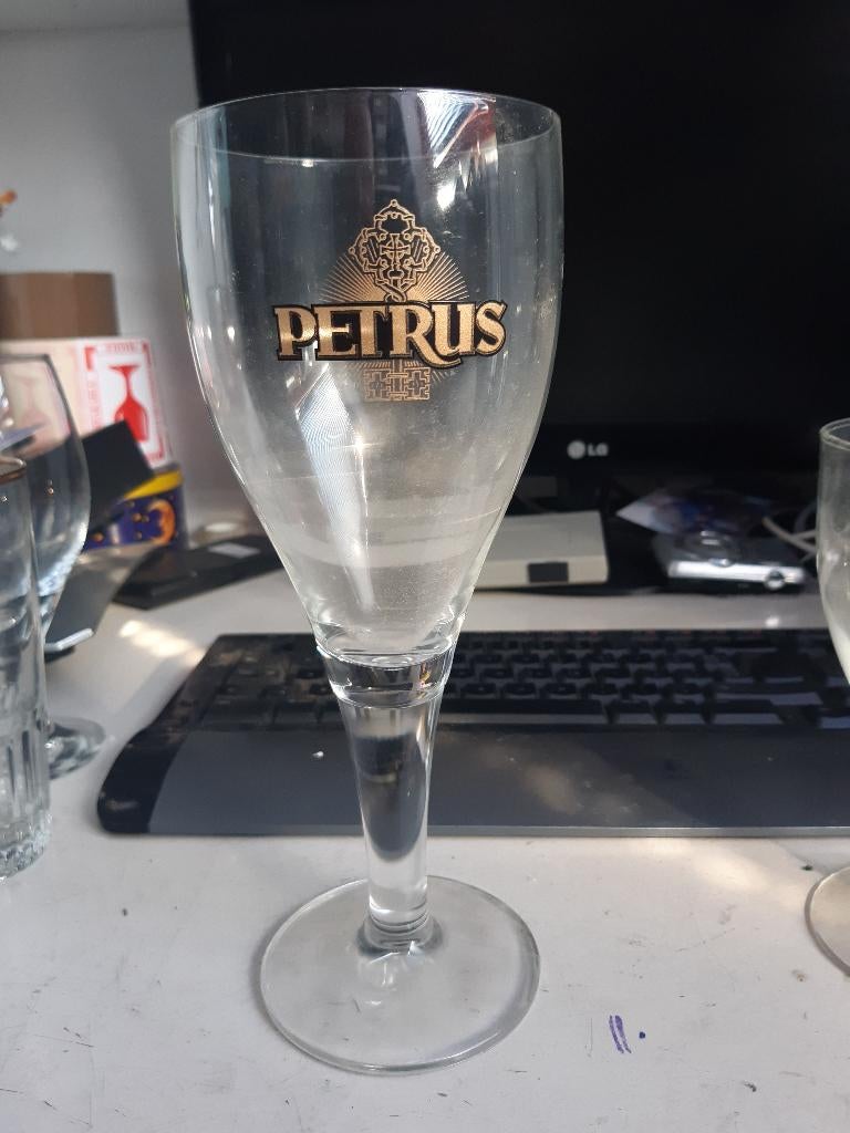 Petrus bierglas (Z194-26), Verzamelen, Biermerken, Ophalen of Verzenden, Zo goed als nieuw, Glas of Glazen, Overige merken