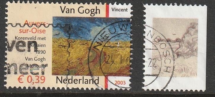 Nederland 2003 2151 Korenveld+losse tab, Gest Nieuwegein, Ophalen of Verzenden, Na 1940, Gestempeld