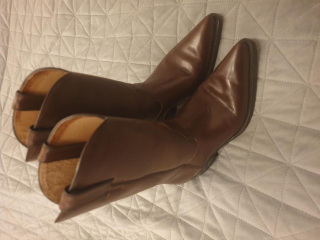 Sancho laarzen mt 41, Kleding | Dames, Schoenen, Hoge laarzen, Bruin, Ophalen of Verzenden, Zo goed als nieuw