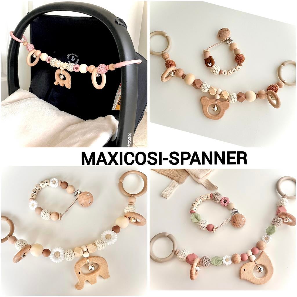 Speenkoord, maxicosihanger, wagenspanner, babygym, boxgym ed, Kinderen en Baby's, Kraamcadeaus en Geboorteborden, Ophalen of Verzenden