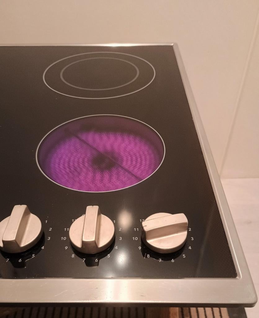 Atag 4-pits inbouw keramische kookplaat Model: HC6471B, Gebruikt, Verzenden, ., Keramisch