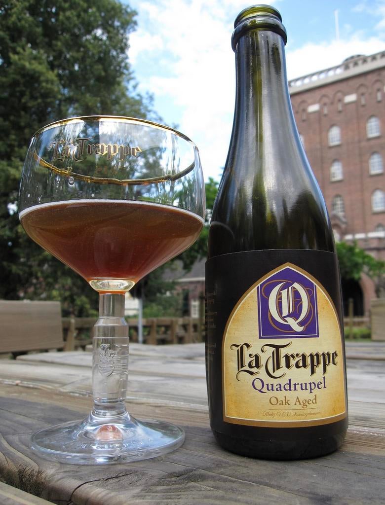 La Trappe Oak Aged verzameling batch 2-4-8-10-12 tm 54, Ophalen of Verzenden, Zo goed als nieuw, Flesje(s), La Trappe