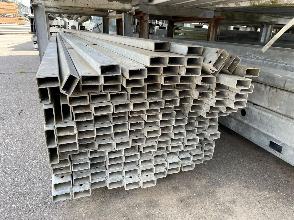 Kokerprofielen 50x25x2mm | Lengte: 3780 mm, Ophalen of Verzenden, Gebruikt, IJzer