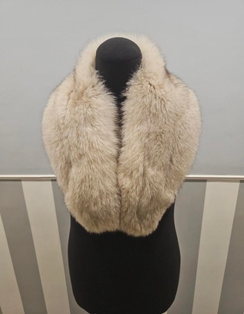 Poolvos dikke bont kraag, Verzenden, Zo goed als nieuw