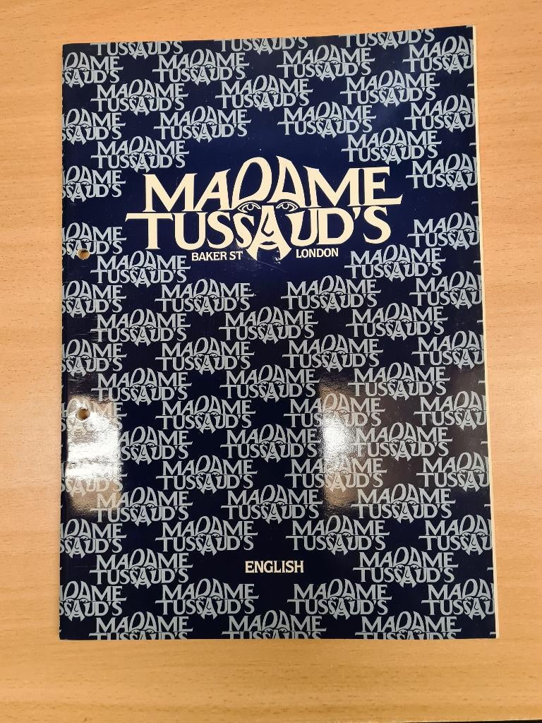 Madame tussauds.        Bakerstr., London.           Oudje., Ophalen of Verzenden, 1980 tot heden, Buitenland, Tijdschrift