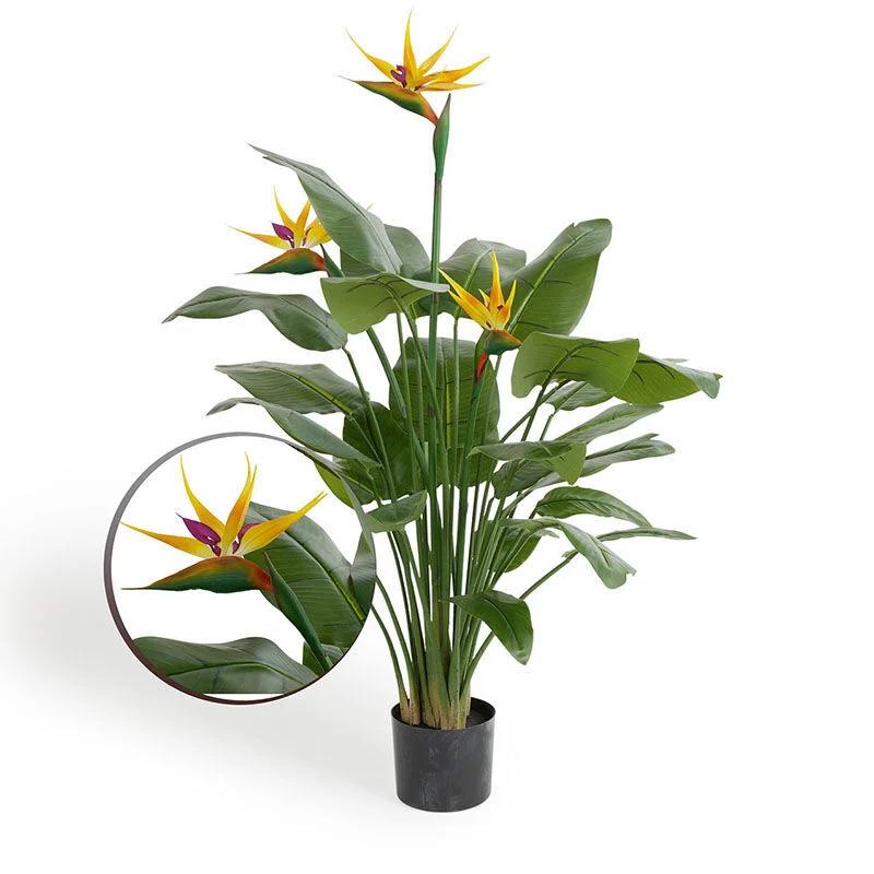 Strelitzia Kunstplant met Bloemen - Nieuw in Doos, Volle zon, Vaste plant, Bloeit niet, Ophalen