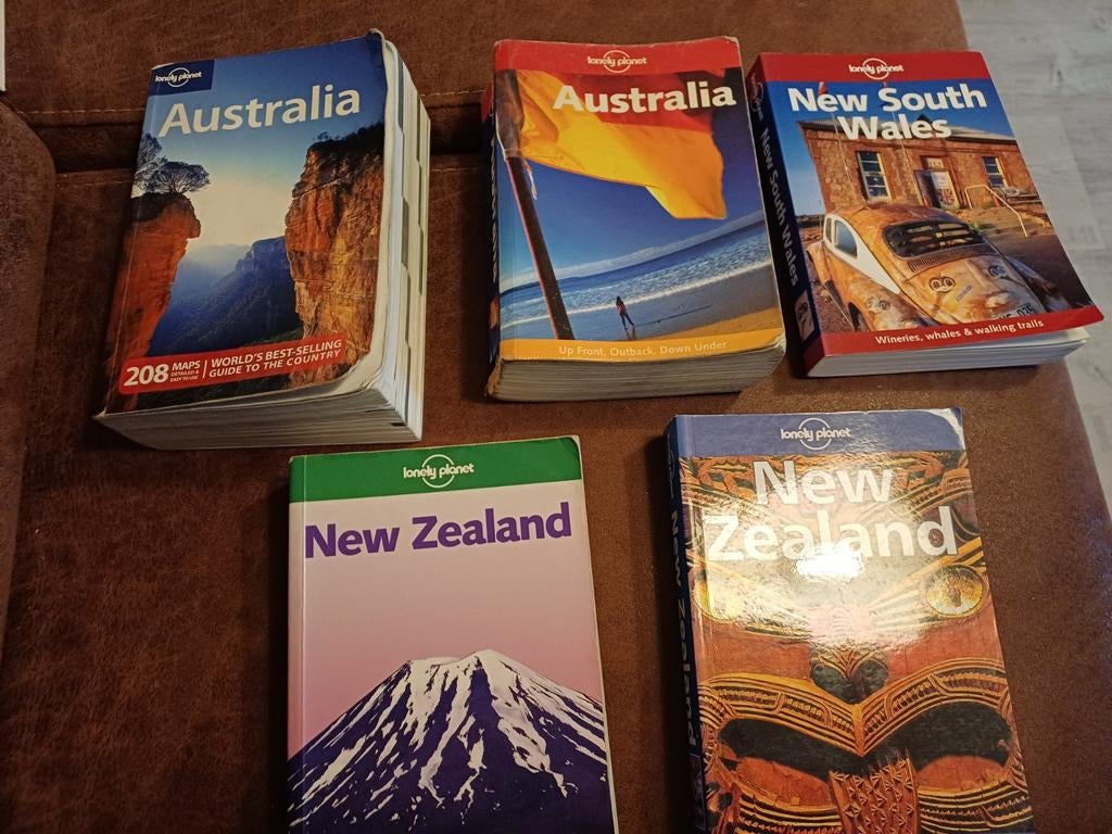 Lonely planet reisgidsen Australië New Zealand, Lonely Planet, Zo goed als nieuw, Reisgids of -boek, Australië en Nieuw-Zeeland