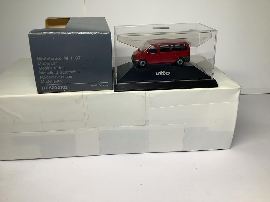 Herpa-1:87 Modelauto Mercedes-Benz Vito - Nieuwstaat, Ophalen of Verzenden, Nieuw, Auto, Herpa