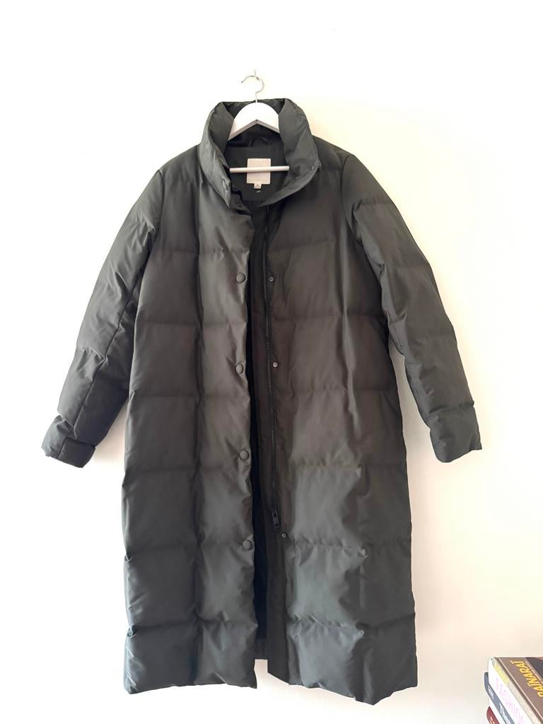 ELVINE  nieuwstaat khakigroene jas parka 38/40 CHCS, Maat 38/40 (M), Elvine, Ophalen of Verzenden, Zo goed als nieuw