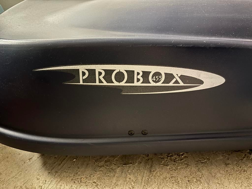 Hapro ProBox 455 Dakkoffer te Huur – 455 liter – Easy-Fit, Auto diversen, Dakkoffers, Zo goed als nieuw, Ophalen