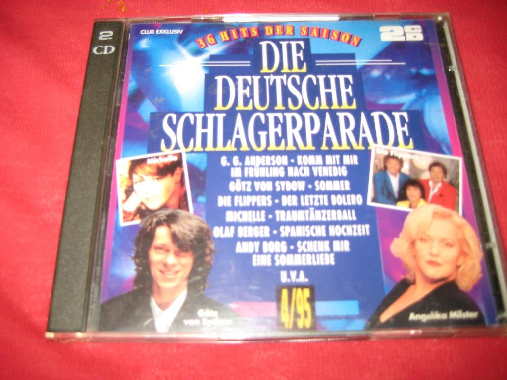 Die deutsche Schlagerparade, 4/95, 2 CDs, Cd's en Dvd's, Cd's | Pop, Ophalen of Verzenden, Zo goed als nieuw