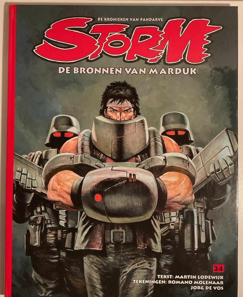 Storm deel 24 - De bronnen van Marduk Stripalbum Hardcover, Eén stripboek, Ophalen of Verzenden, Zo goed als nieuw, Martin Lodewijk
