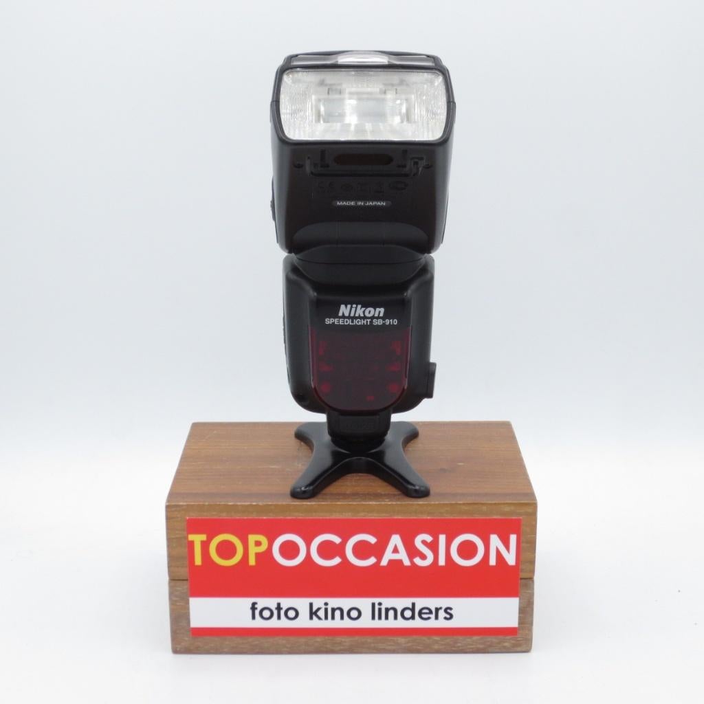 OCCASION: Nikon SB-910 Flitser, Audio, Tv en Foto, Fotografie | Flitsers, Ophalen of Verzenden, Gebruikt, Nikon, Kantelbaar