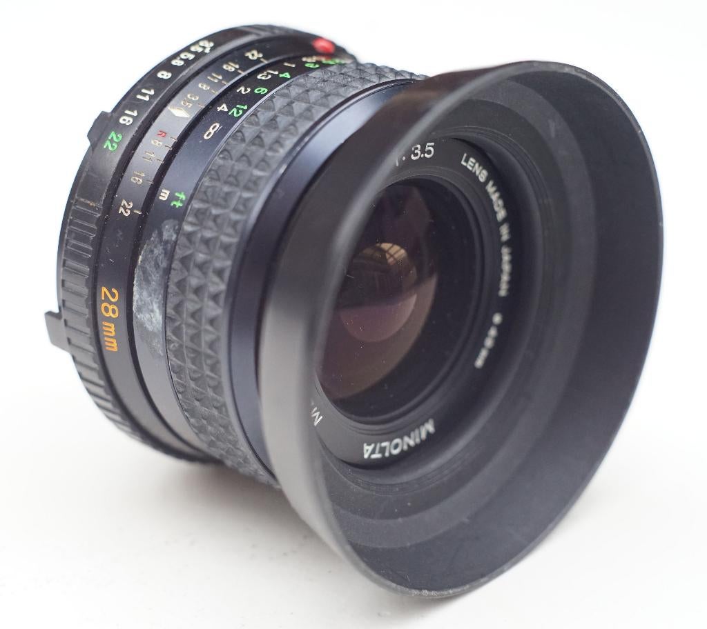 *MD W.Rokkor 28mm f3.5, Ophalen of Verzenden, 1960 tot 1980