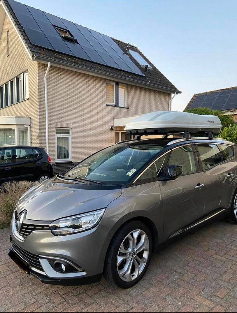Dakkoffer & drafers renault grand scenic flexibel te huur., Ophalen, Zo goed als nieuw