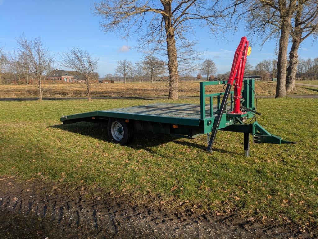 Oprijwagen ex. Bosbouwbedrijf, Zakelijke goederen, Ophalen