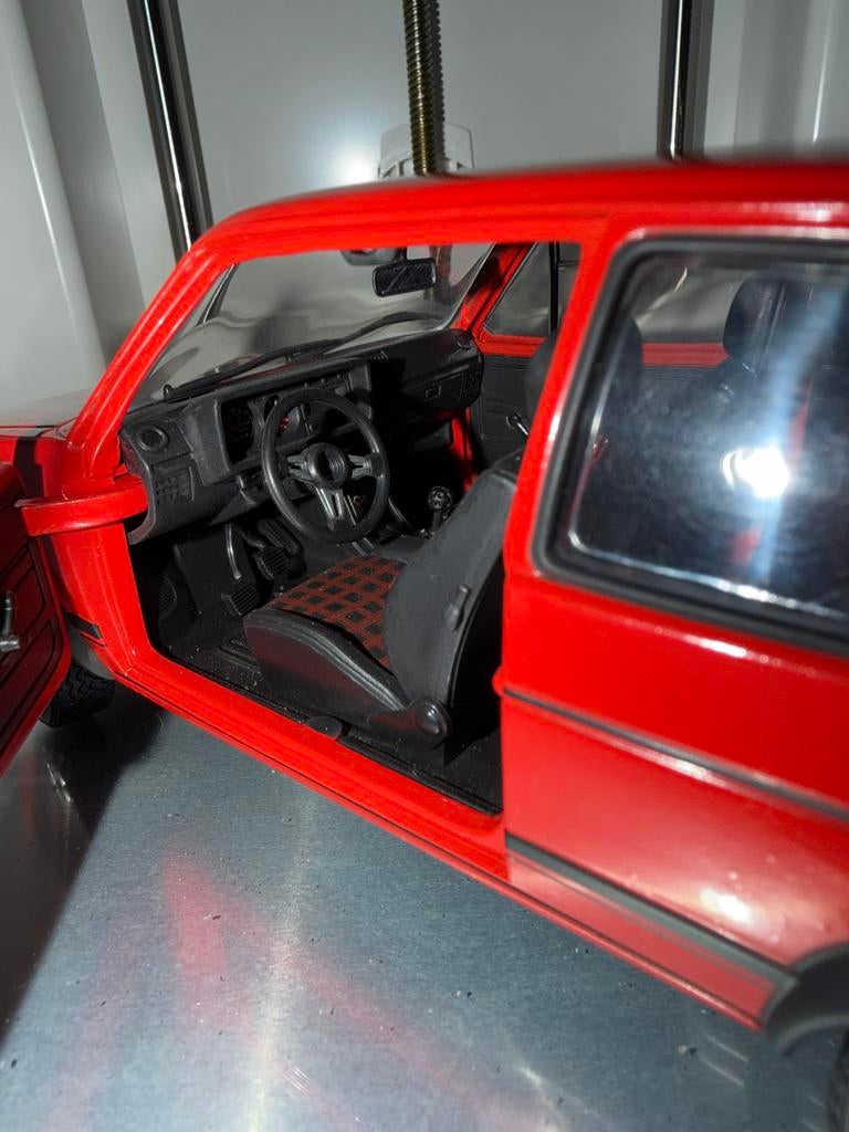 Golf GTi Solido 1/18 - Nieuwstaat, Vitrine Model, Ophalen, Nieuw, Volkswagen