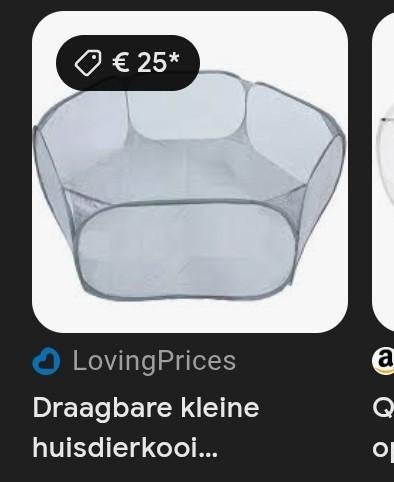 hamster bal verblijf (kleur is grijs) maat 1 meter breed, Minder dan 60 cm, Ophalen of Verzenden, Zo goed als nieuw, Hamster