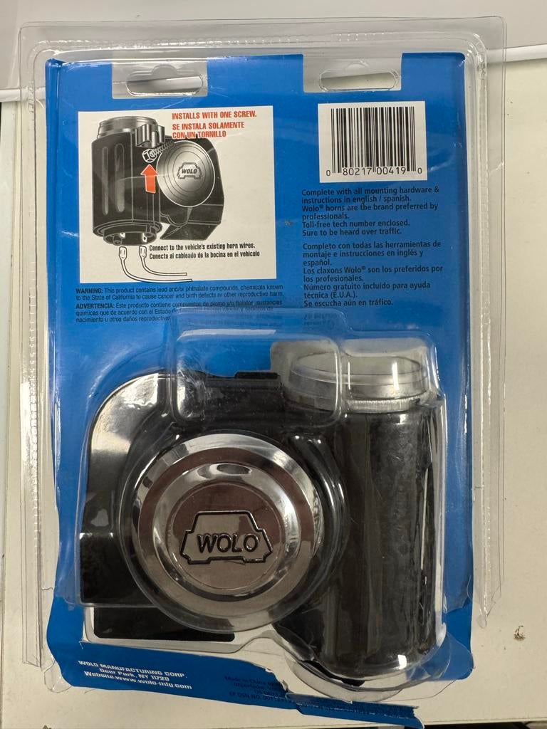 Wolo Fatboy Hoorn - Krachtige Luchthoorn, Ophalen of Verzenden, Nieuw, Universele onderdelen