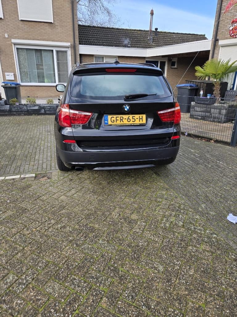 BMW X3 20I Xdrive Aut8 2013 Zwart, Auto's, BMW, Particulier, X3, 4x4, ABS, Achteruitrijcamera, Adaptieve lichten, Adaptive Cruise Control