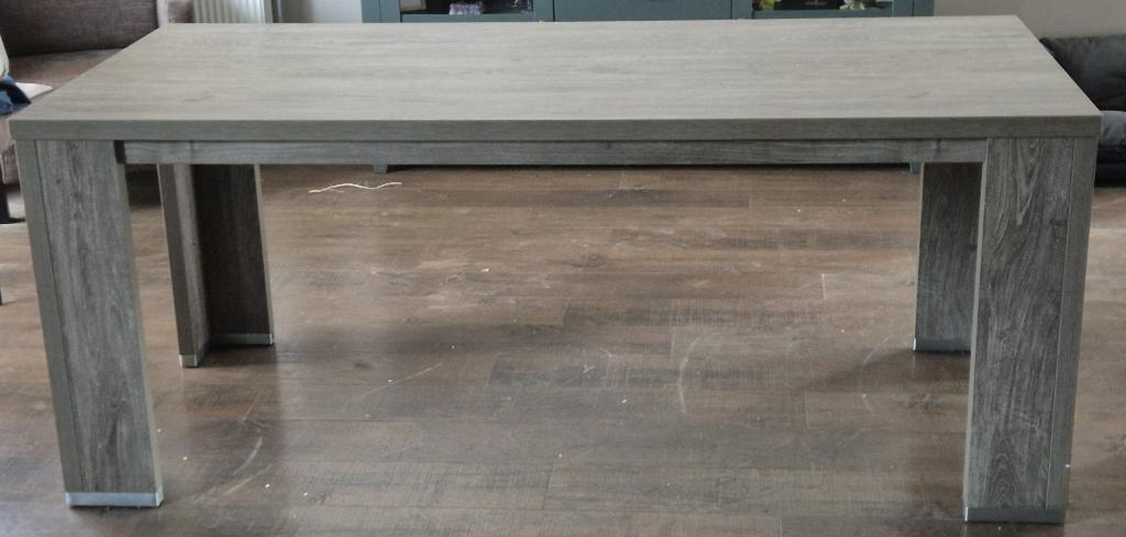 Eettafel Lamulux 190 cm., Ophalen, Gebruikt, Overige materialen, 50 tot 100 cm