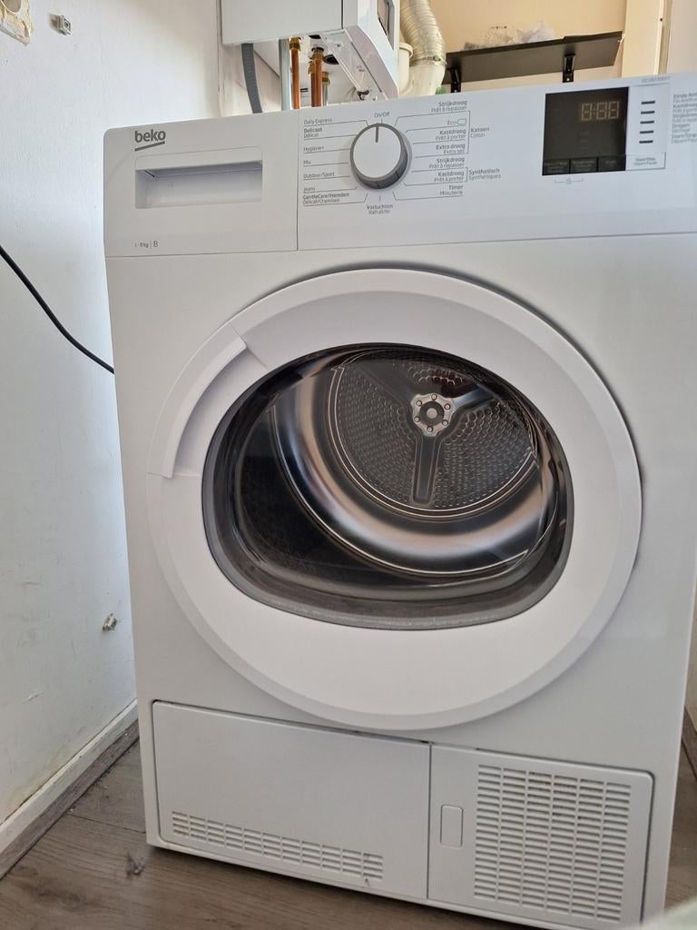 Beko Condensdroger 8 kg - Biede vanaf 100,- euro, Ophalen, 6 tot 8 kg, Zo goed als nieuw, 85 tot 90 cm