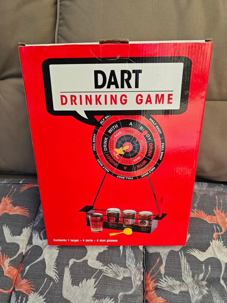 Dart drinking game spel nieuwe, Ophalen of Verzenden, Nieuw, Dartbord