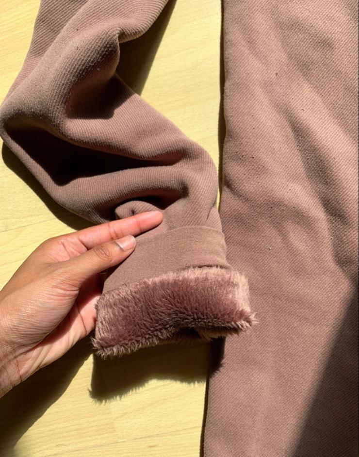 Primark Thermo Legging Maat S - Fluffy Binnenkant, Legging, Maat 36/38 (S), Bruin, Verzenden