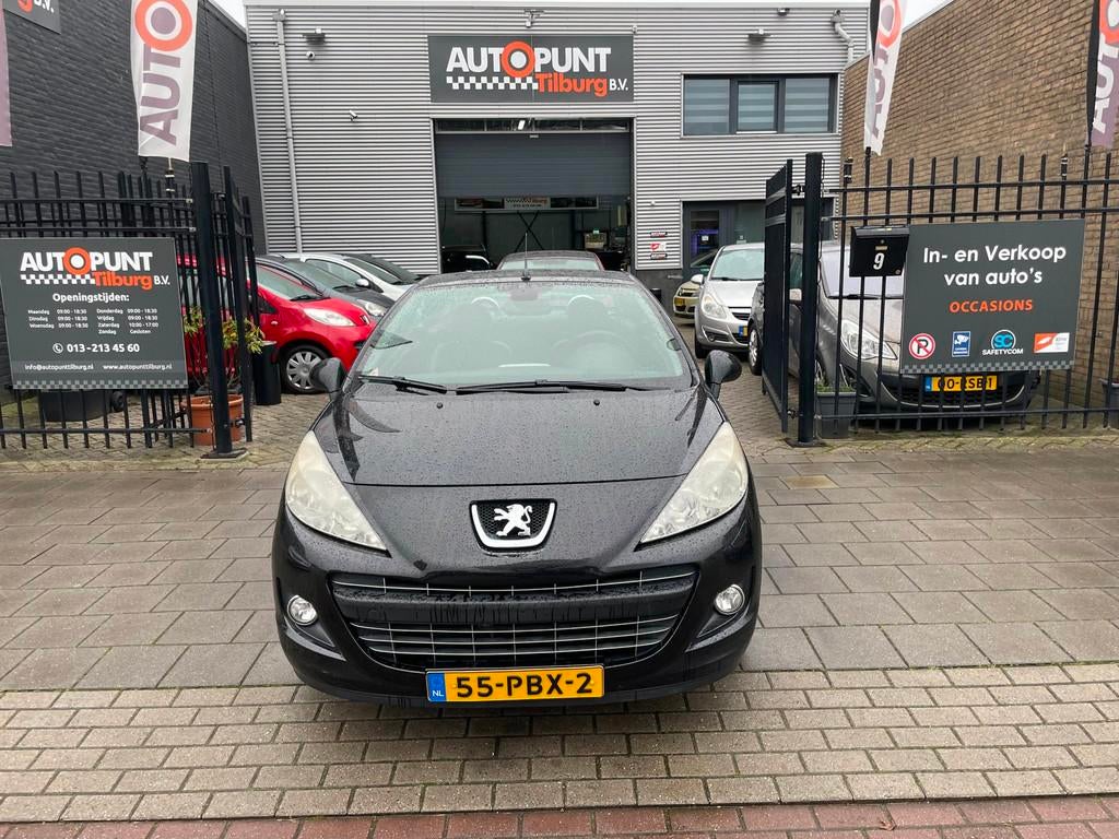 Peugeot 207 CC 1.6 VTi Noir & Blanc 3e Eig! Trekhaak Airco N, Voorwielaandrijving, Euro 5, 15 km/l, Gebruikt