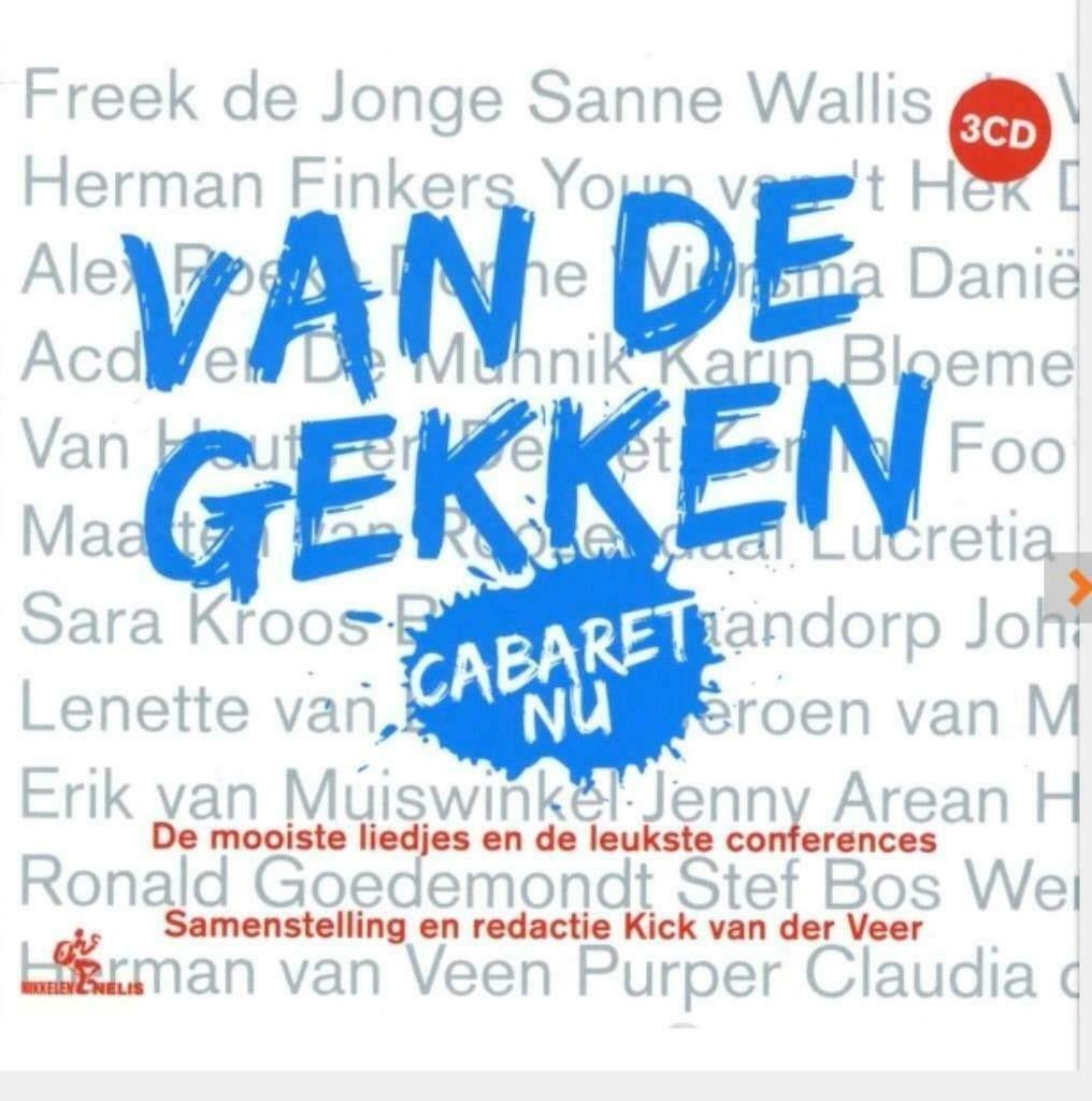 Van de Gekken - Cabaret Nu ( 3CD), Cd's en Dvd's, Ophalen of Verzenden, Zo goed als nieuw