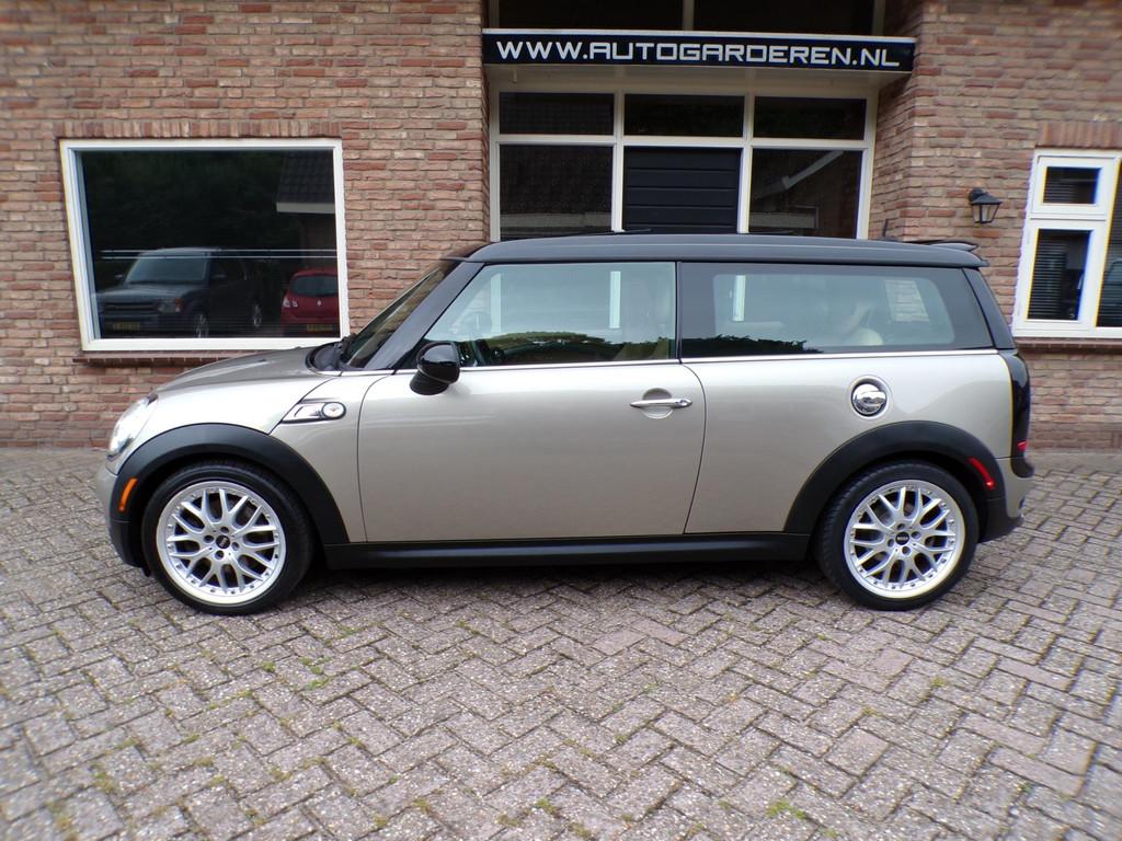 Mini Mini 1.6 Cooper S Automaat / Leder / Panoramadak, Voorwielaandrijving, Parkeersensor, Gebruikt, Beige