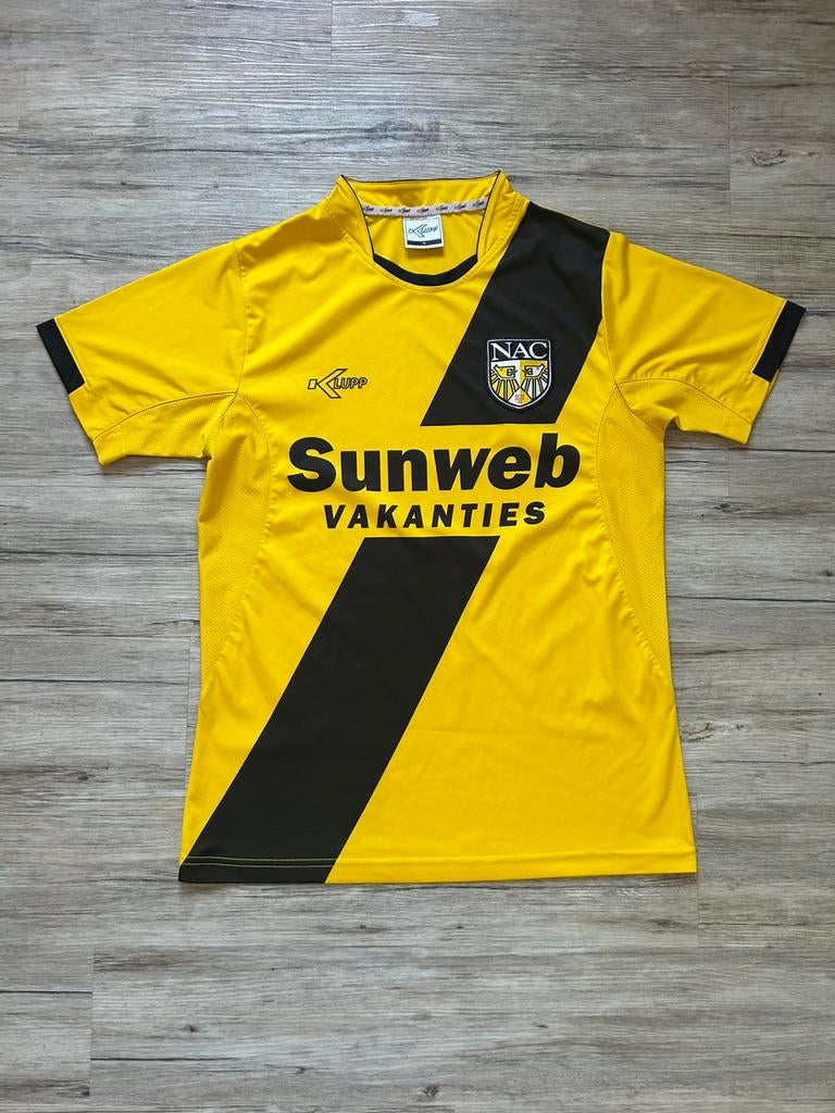 NAC Breda Thuisshirt 2008/2009, Ophalen of Verzenden, Zo goed als nieuw, Maat 46 (S) of kleiner, Geel