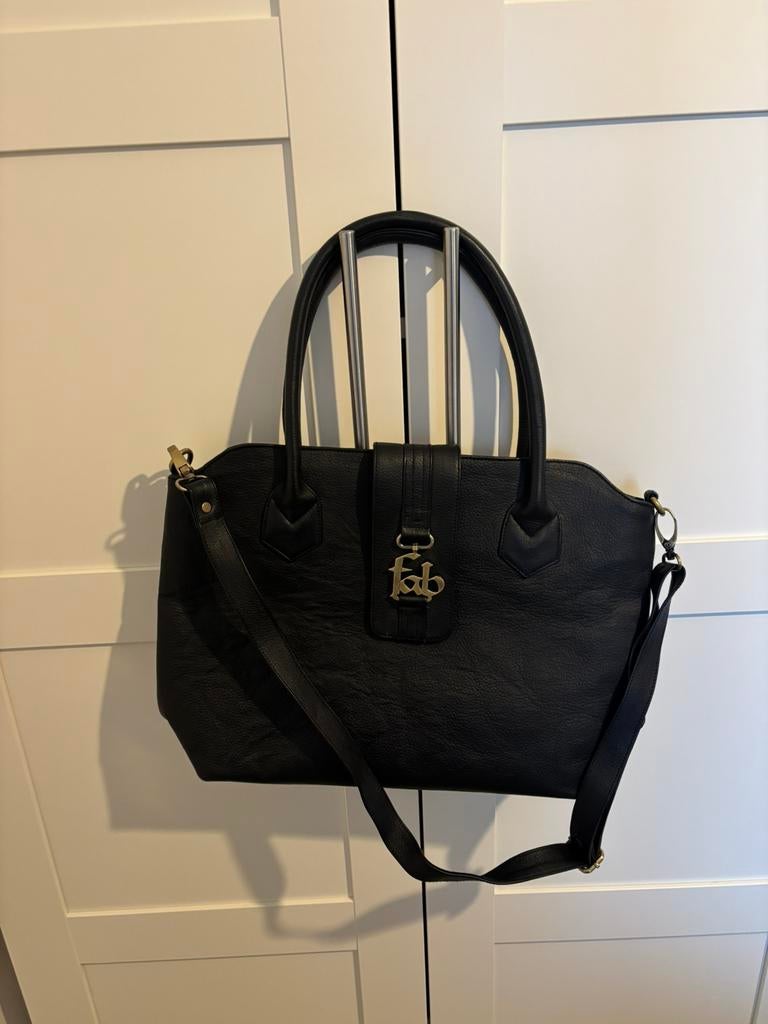 Fab tas, Ophalen of Verzenden, Zo goed als nieuw, Zwart, Handtas