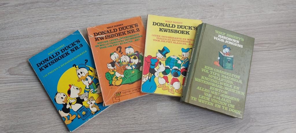 3 Donald Duck Kwisboeken, Ophalen of Verzenden, Donald Duck, Gebruikt, Overige typen