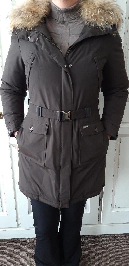 "Zeer Mooie Woolrich Parka" / Nieuwstaat!, Ophalen of Verzenden, Zo goed als nieuw, Maat 42/44 (L), Bruin