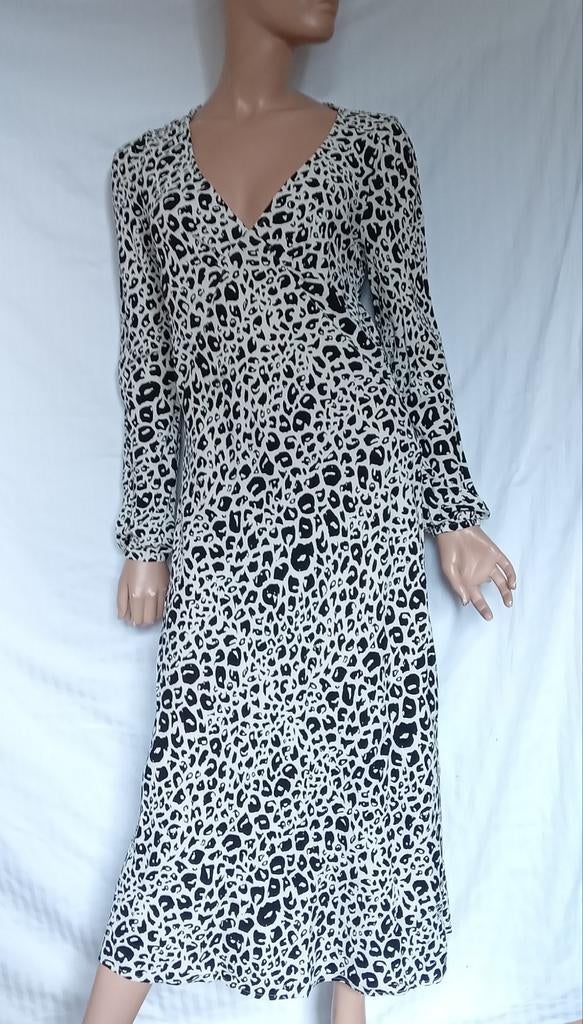 FABIENNE CHAPOT Jurk , Maat 38 , VISCOSE, Maat 38/40 (M), Overige kleuren, Verzenden, Zo goed als nieuw