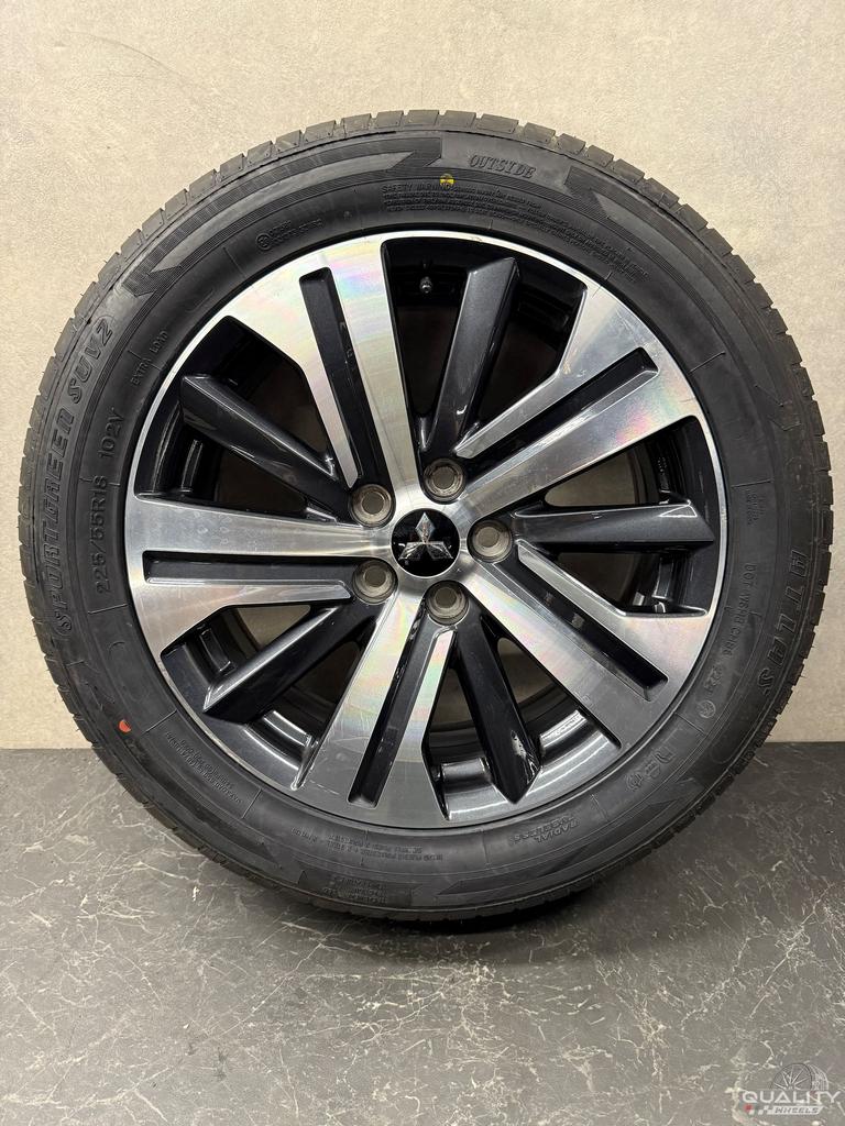 18” Mitsubishi Outlander, ASX, Eclipse Cross Velgen + Banden, Auto-onderdelen, Banden en Velgen, 18 inch, Gebruikt, -, -
