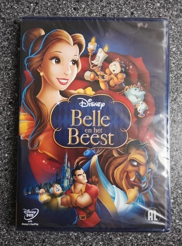 Disney Belle en het Beest, Tekenfilm, Verzenden, Nieuw in verpakking, Alle leeftijden