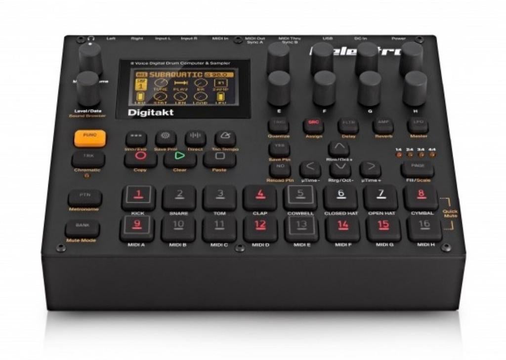 Elektron Digitakt - Digitale Drumcomputer & Sampler, Muziek en Instrumenten, Ophalen of Verzenden, Gebruikt, Overige merken