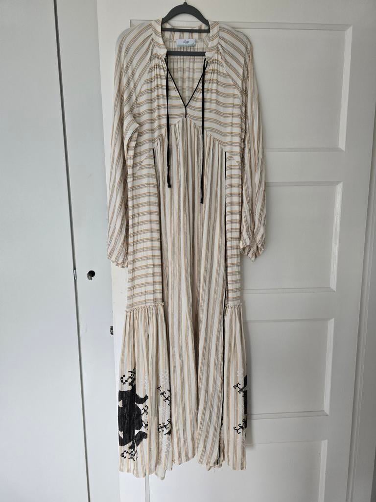 Devotion maxidress maat XS met borduursel, Zwart, Devotion, Ophalen of Verzenden, Zo goed als nieuw