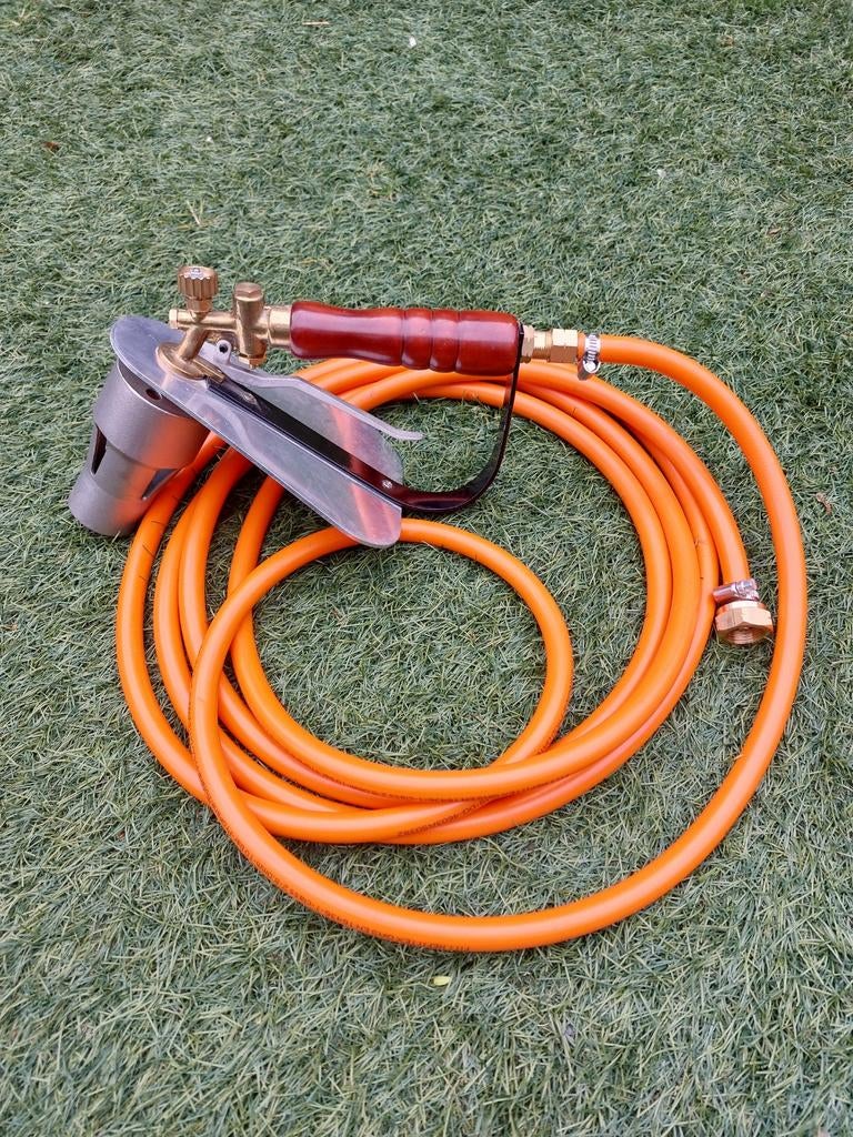 Hasmi varkenshaarbrander  met slang en kopling, Overige materialen, Zwart, Nieuw, Ophalen of Verzenden