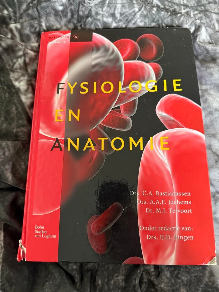 Fysiologie en Anatomie - Basiswerk Verpleegkunde, Boeken, Studieboeken en Cursussen, Ophalen, Gelezen, HBO