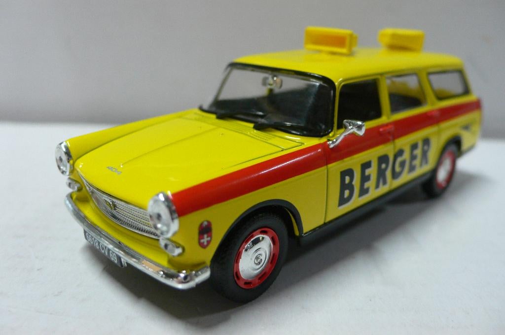 peugeot 404 commerciale -BERGER-tour de france- norev  1/43, Verzenden, Nieuw, Auto, Norev