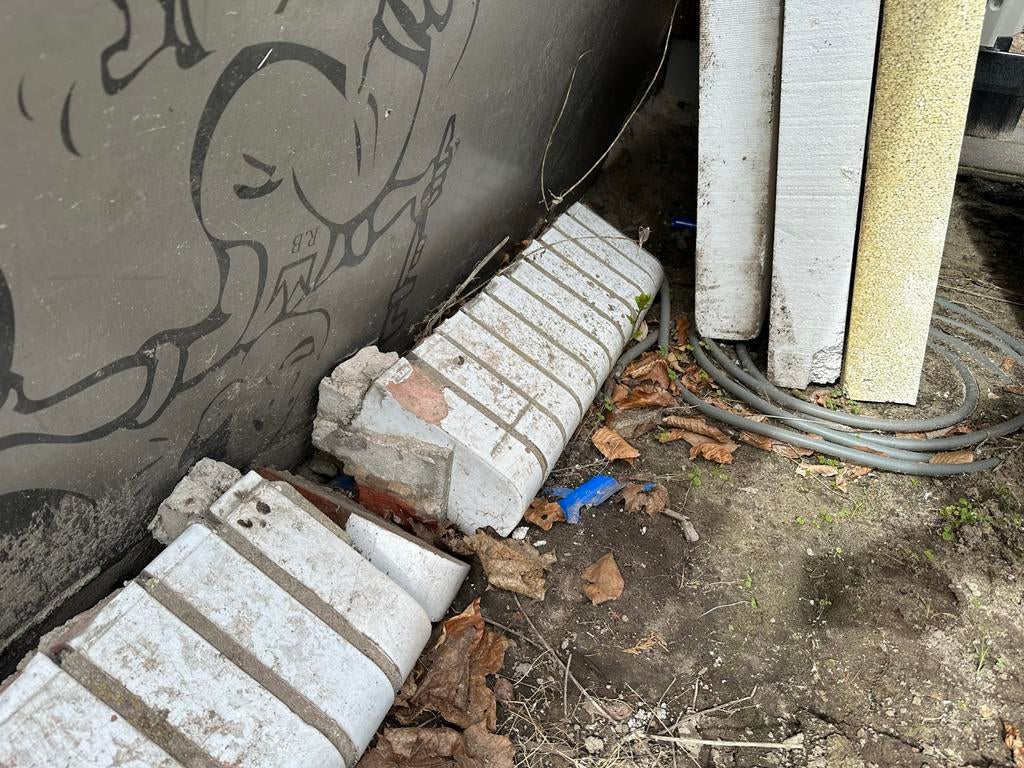 Raamdorpels oud, Ophalen of Verzenden, Gebruikt