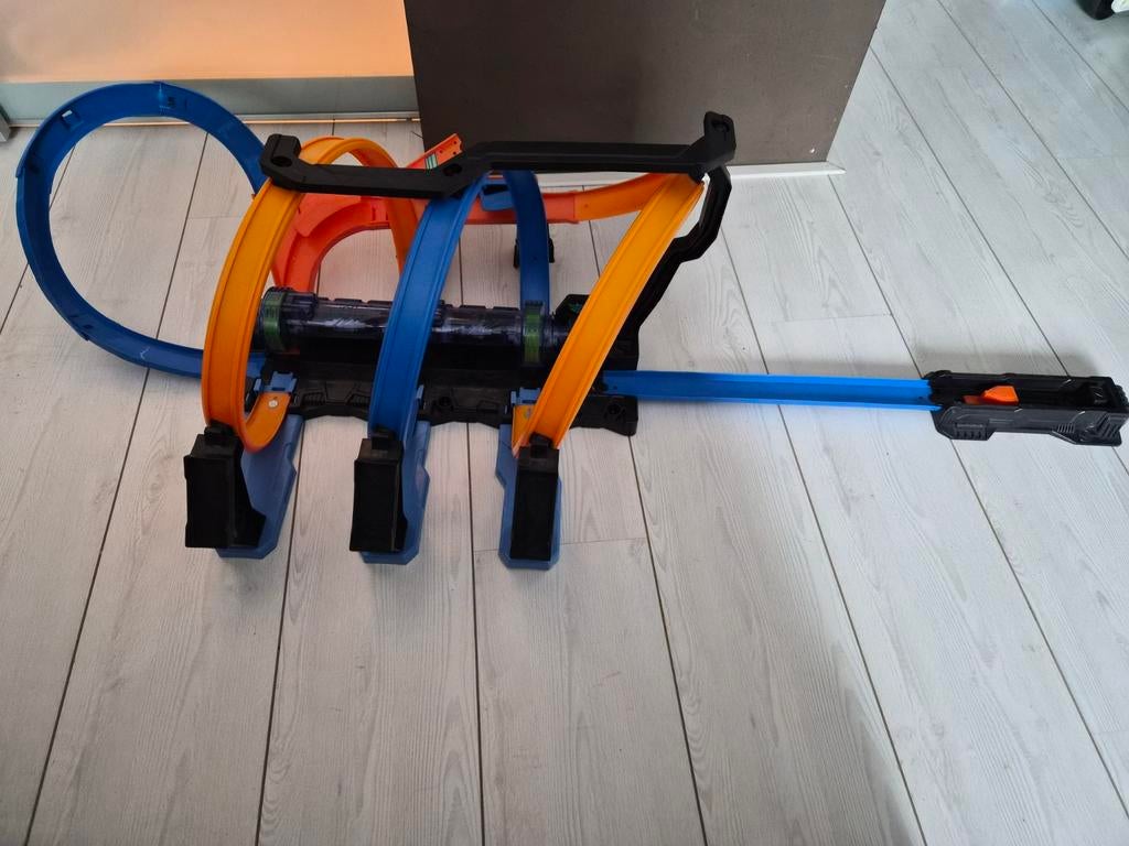 Hot Weels kurkentrekker Crash, Kinderen en Baby's, Speelgoed | Racebanen, Ophalen, Zo goed als nieuw, Elektrisch, Hot Wheels