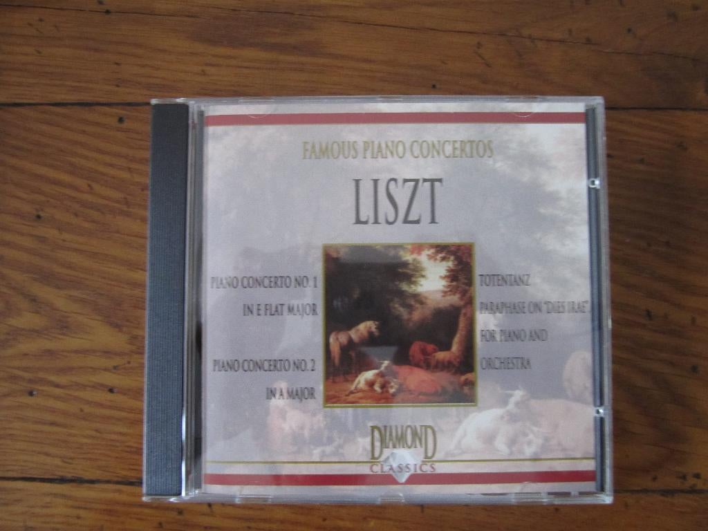 Famous Piano Concertos - Liszt - CD, Ophalen of Verzenden, Romantiek, Zo goed als nieuw, Orkest of Ballet