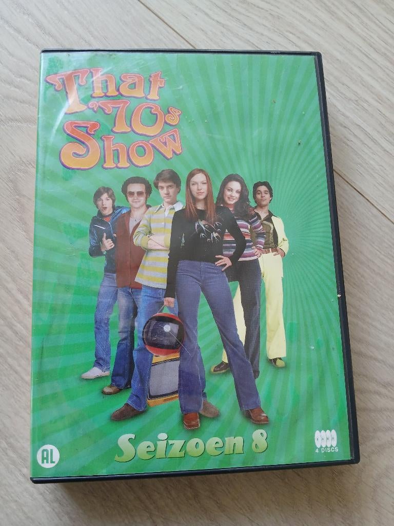 That '70s show seizoen 8 dvd-box, Cd's en Dvd's, Dvd's | Tv en Series, Alle leeftijden, Ophalen of Verzenden, Gebruikt, Komedie