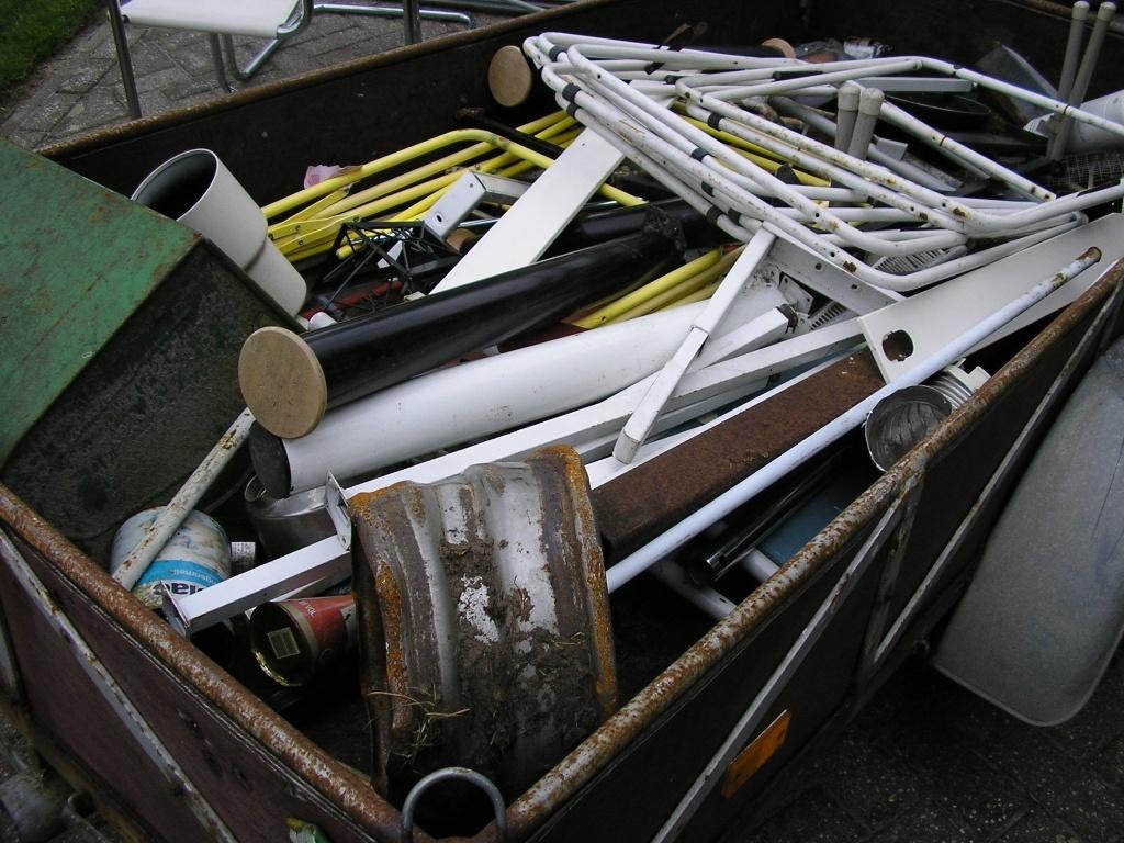 gratis opgehaald oud ijzer Helmond-Deurne-Asten-Bakel, Ophalen, Gebruikt